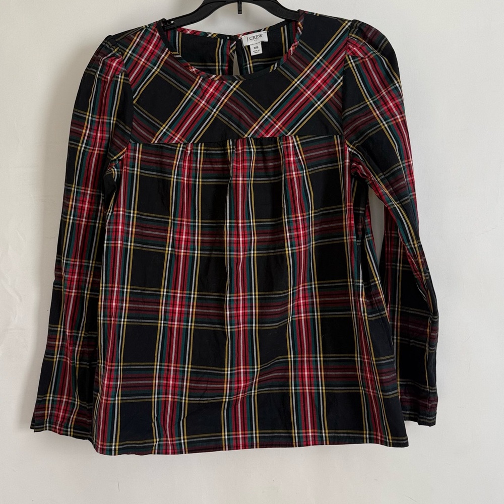 J. Crew Multicolor Plaid Shirt